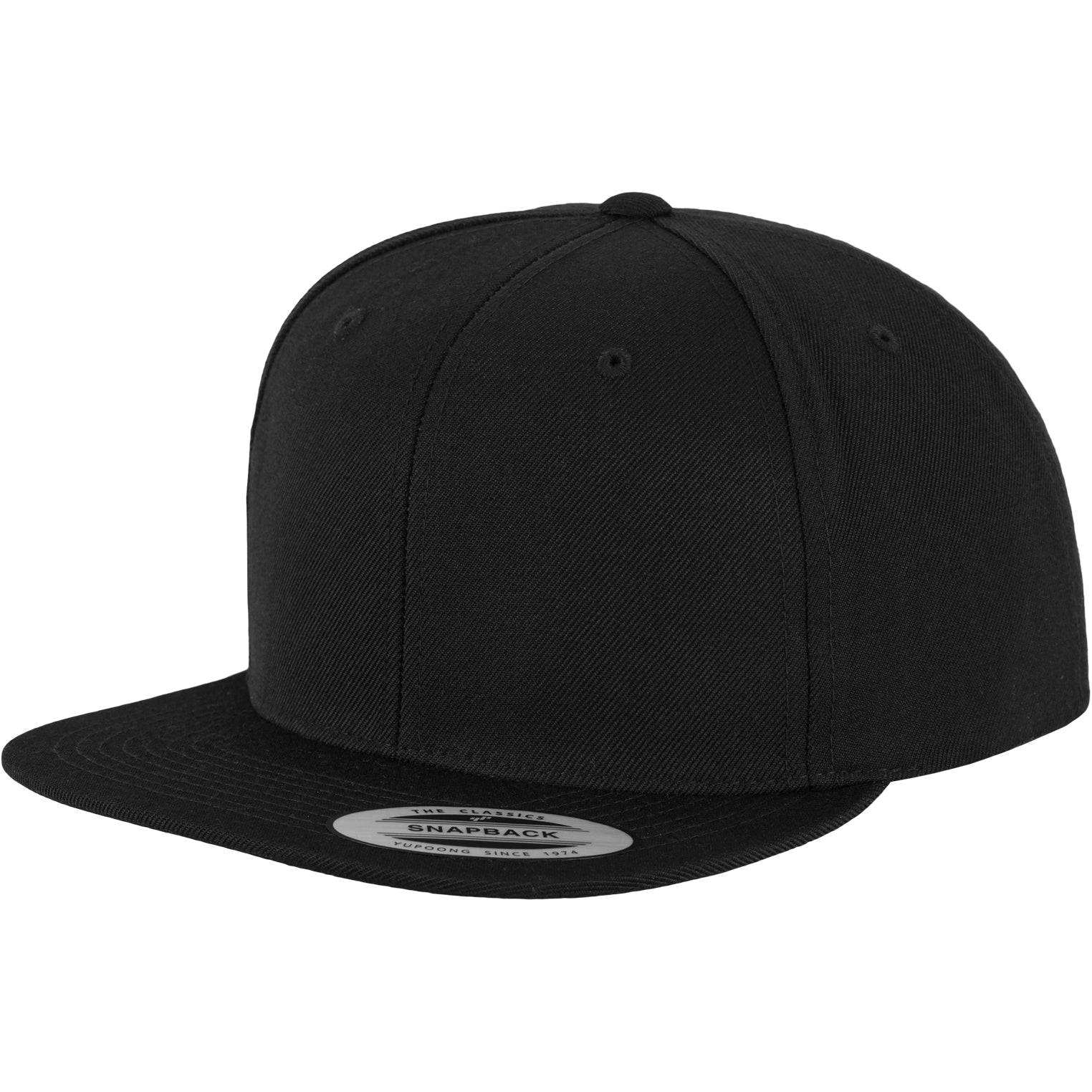 Classic Snapback - Black/Black - Headz Up 