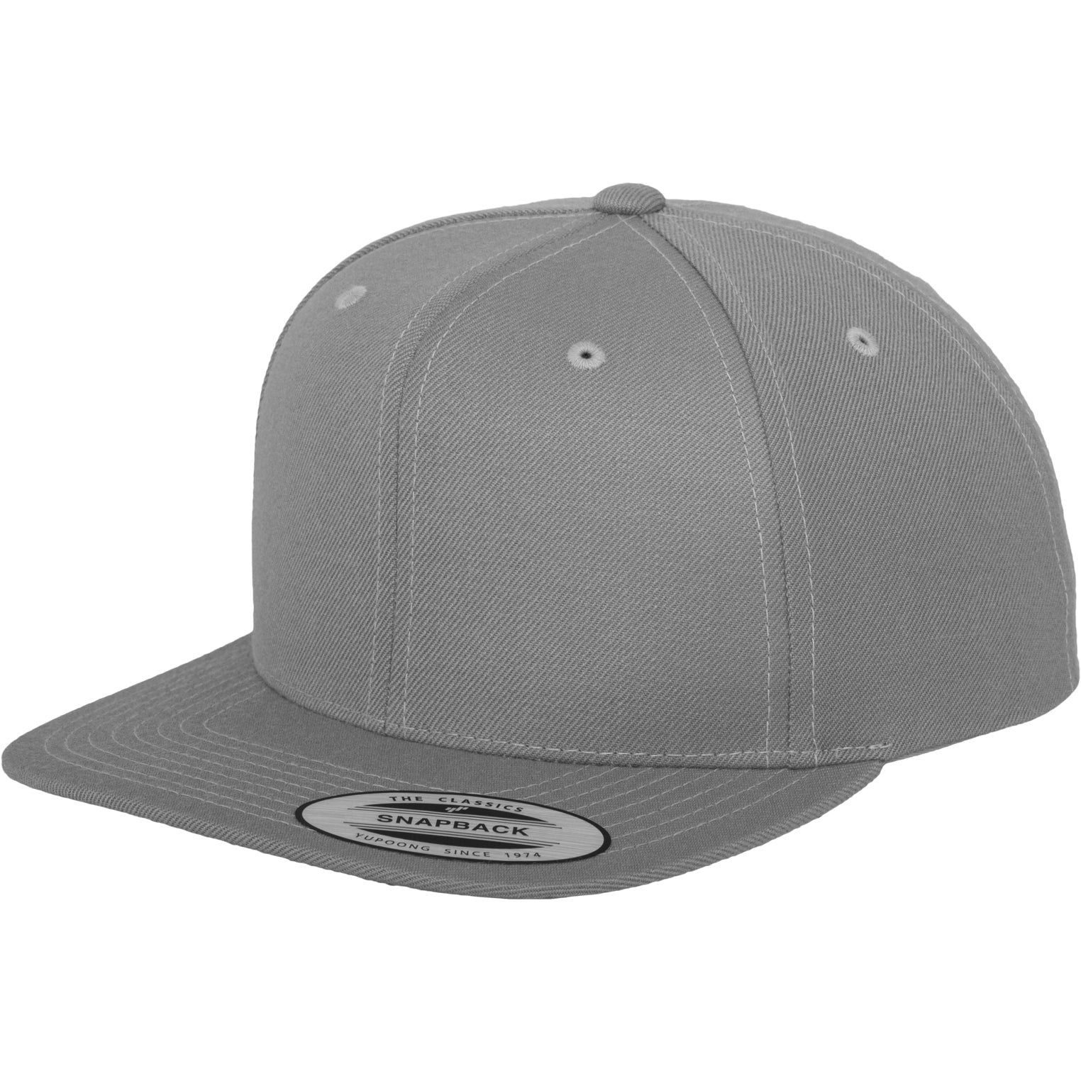 Classic Snapback - Silver - Headz Up 