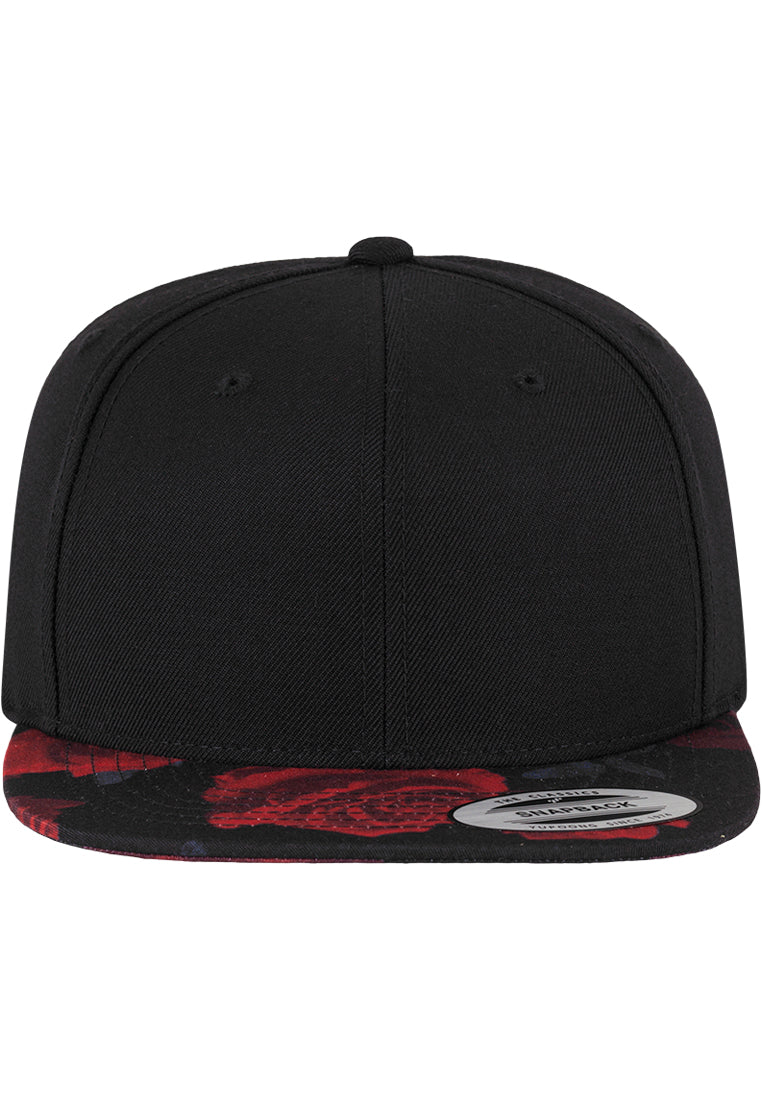 Roses Snapback - Black/Red - Headz Up 