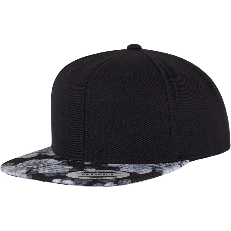 Roses Snapback - Black/Grey - Headz Up 
