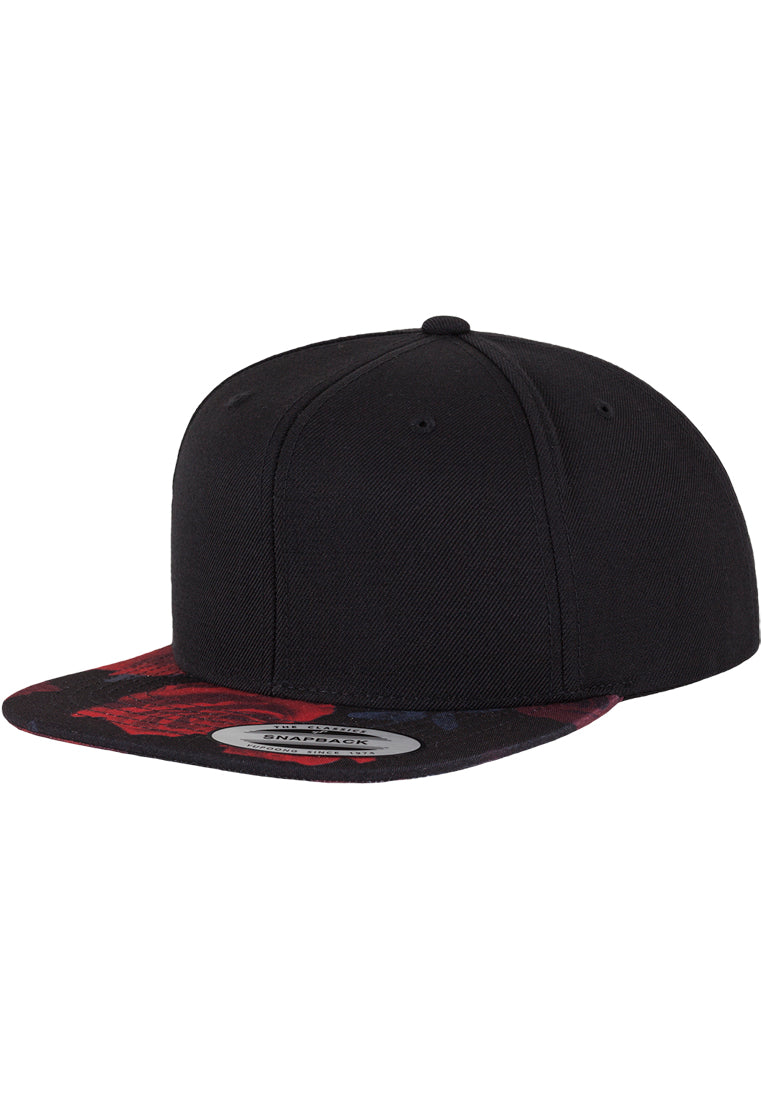 Roses Snapback - Black/Red - Headz Up 