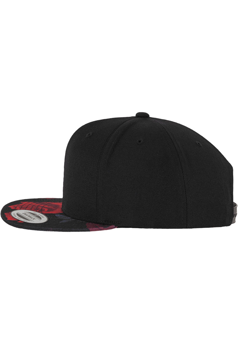Roses Snapback - Black/Red - Headz Up 