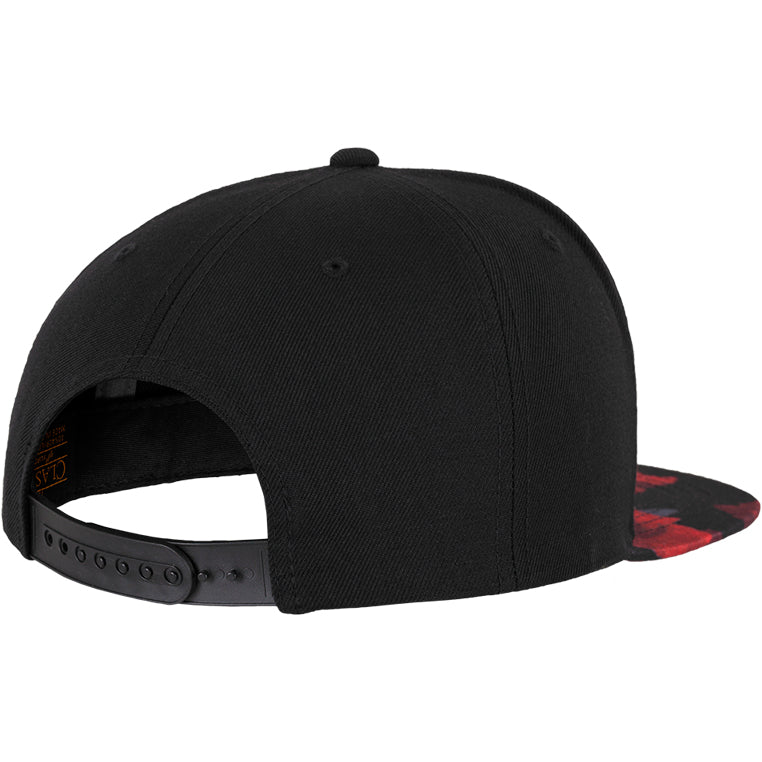Roses Snapback - Black/Red - Headz Up 