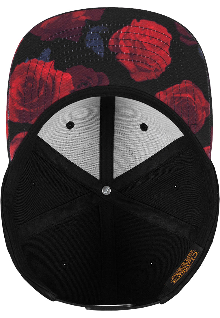 Roses Snapback - Black/Red - Headz Up 