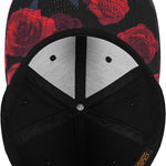 Roses Snapback - Black/Red - Headz Up 