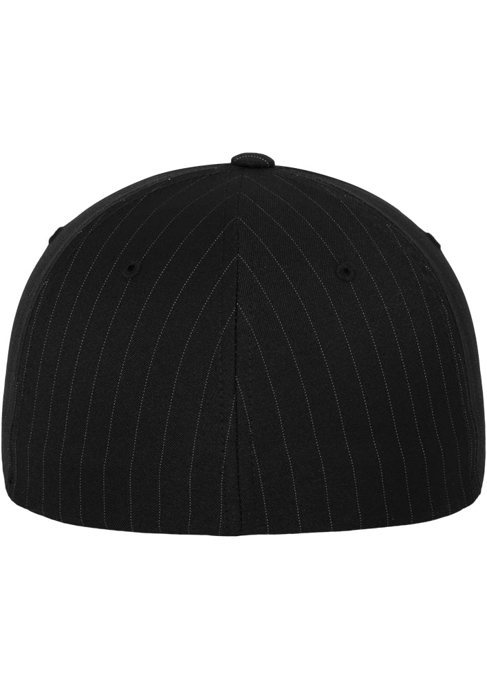 Flexfit Pinstripe - Black/White - Headz Up 
