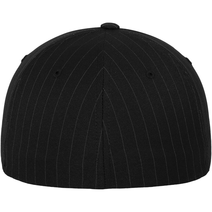 Flexfit Pinstripe - Black/White - Headz Up 