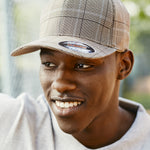 Flexfit Glen Check - Brown/Khaki - Headz Up 