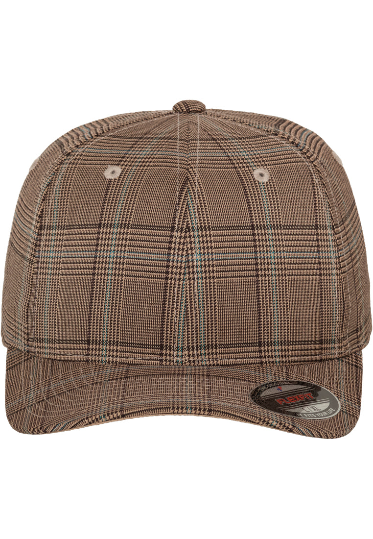 Flexfit Glen Check - Brown/Khaki - Headz Up 