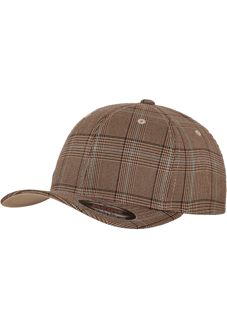 Flexfit Glen Check - Brown/Khaki - Headz Up 