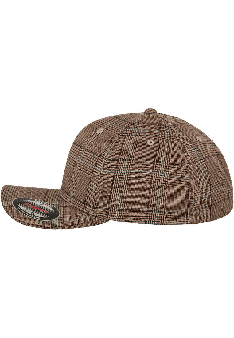 Flexfit Glen Check - Brown/Khaki - Headz Up 