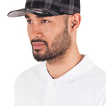 Flexfit Tartan Plaid - Black/Grey - Headz Up 