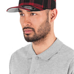Flexfit Tartan Plaid - Red/Black - Headz Up 