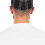 Flexfit Tartan Plaid - Black/Grey - Headz Up 