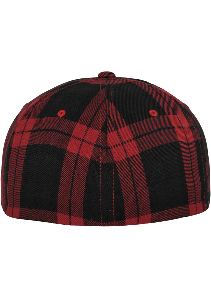 Flexfit Tartan Plaid - Red/Black - Headz Up 