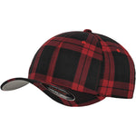 Flexfit Tartan Plaid - Red/Black - Headz Up 