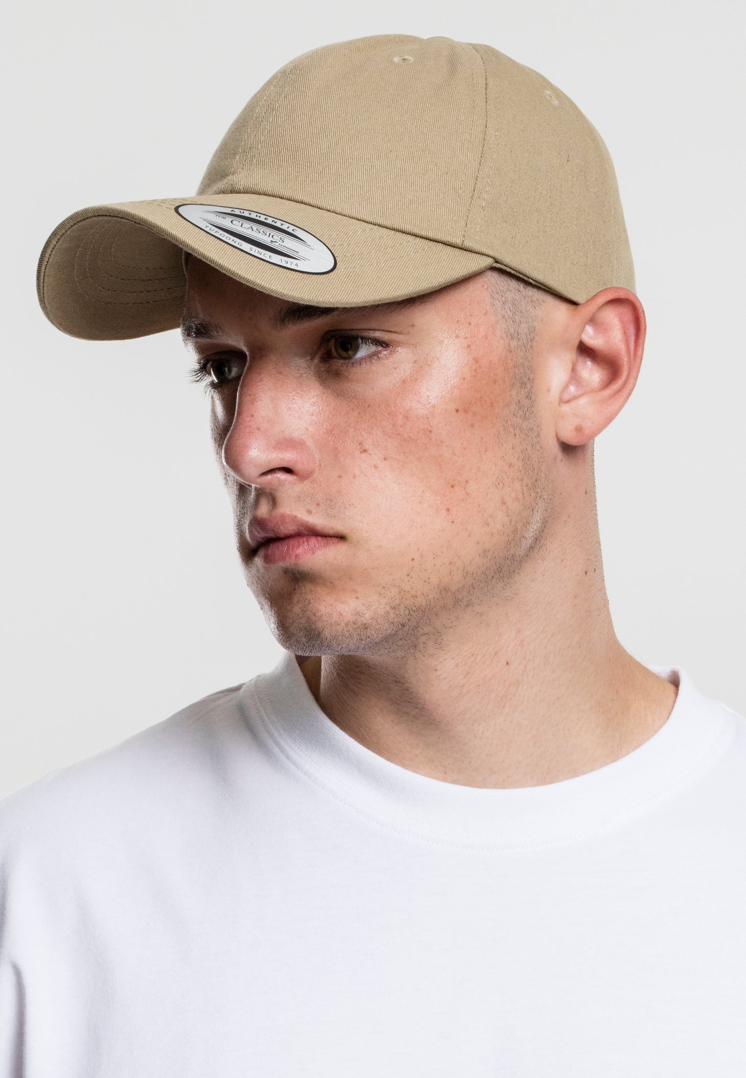 Low Profile Cotton Twill - Khaki - Headz Up 