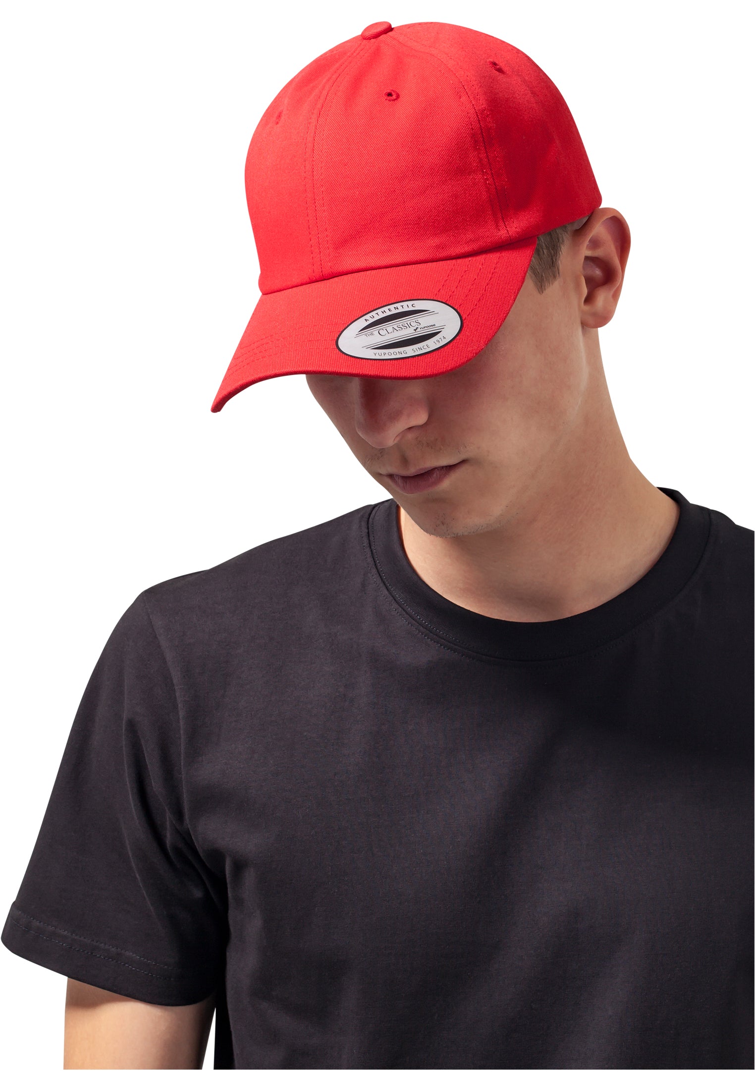 Low Profile Cotton Twill - Red - Headz Up 