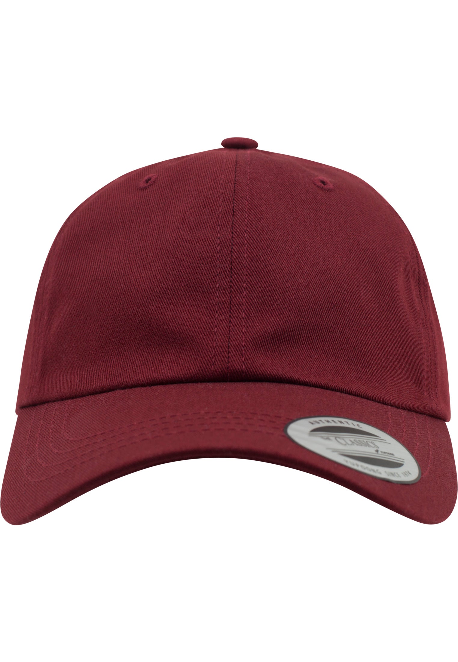 Low Profile Cotton Twill - Maroon - Headz Up 