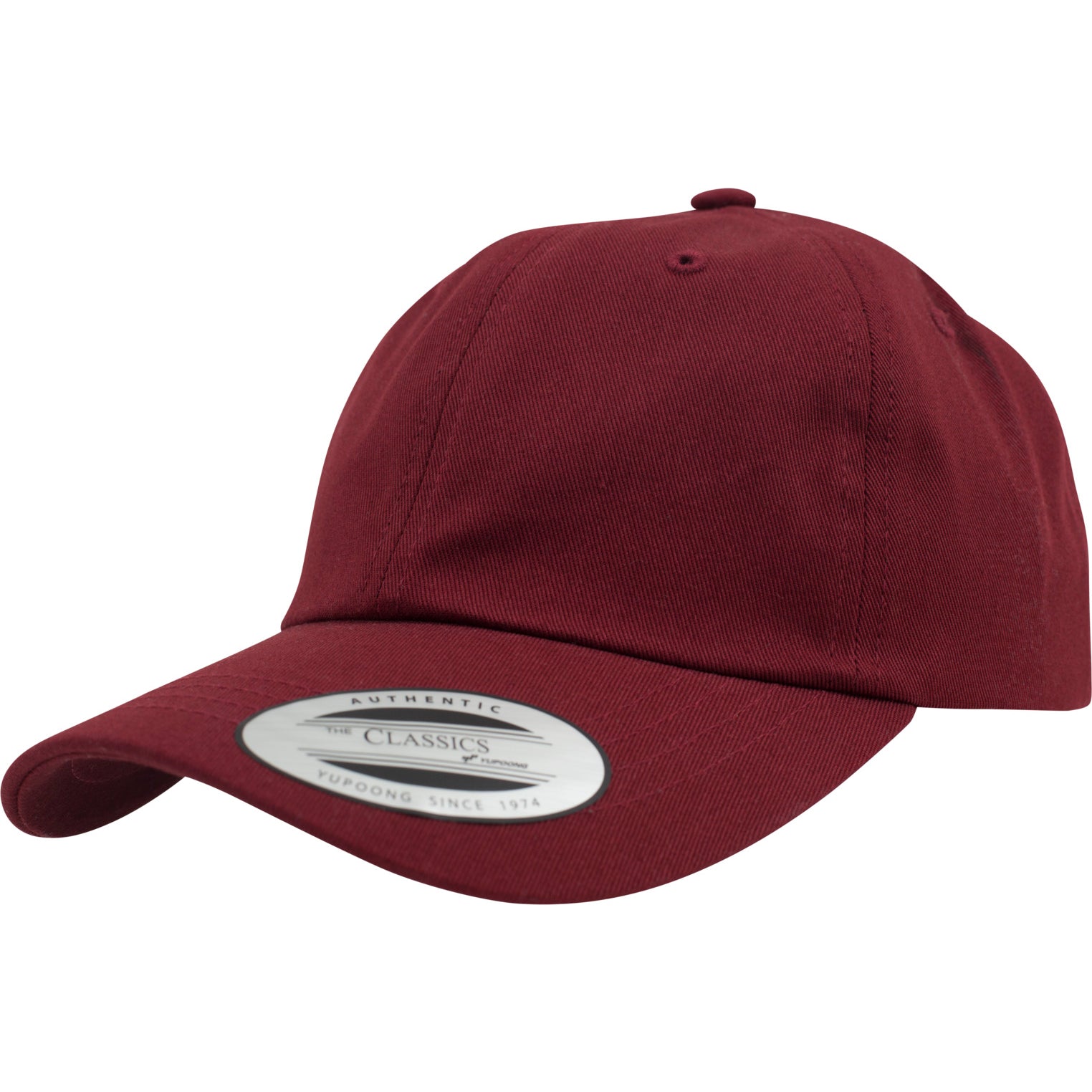 Low Profile Cotton Twill - Maroon - Headz Up 