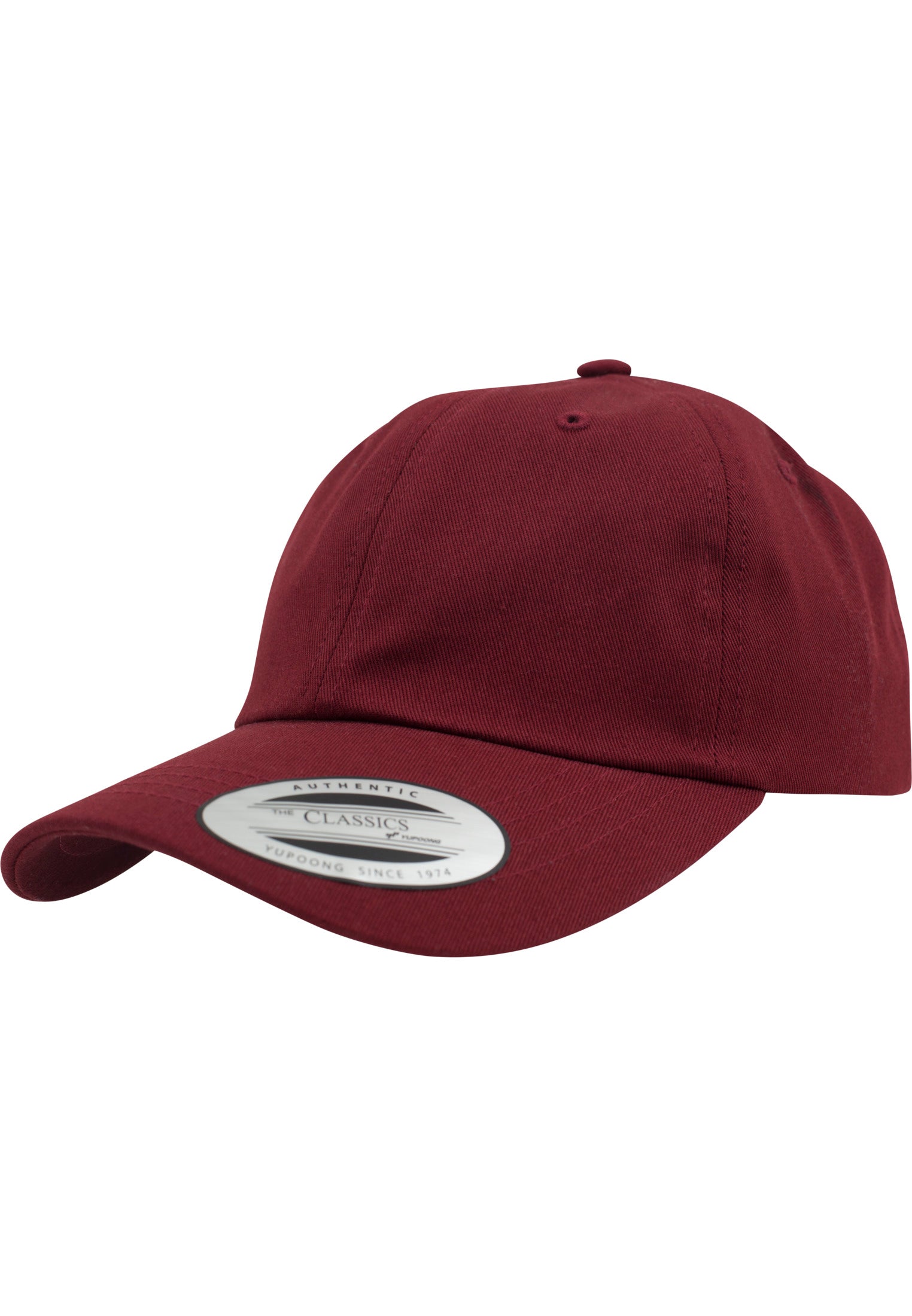 Low Profile Cotton Twill - Maroon - Headz Up 