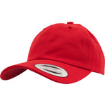 Low Profile Cotton Twill - Red - Headz Up 