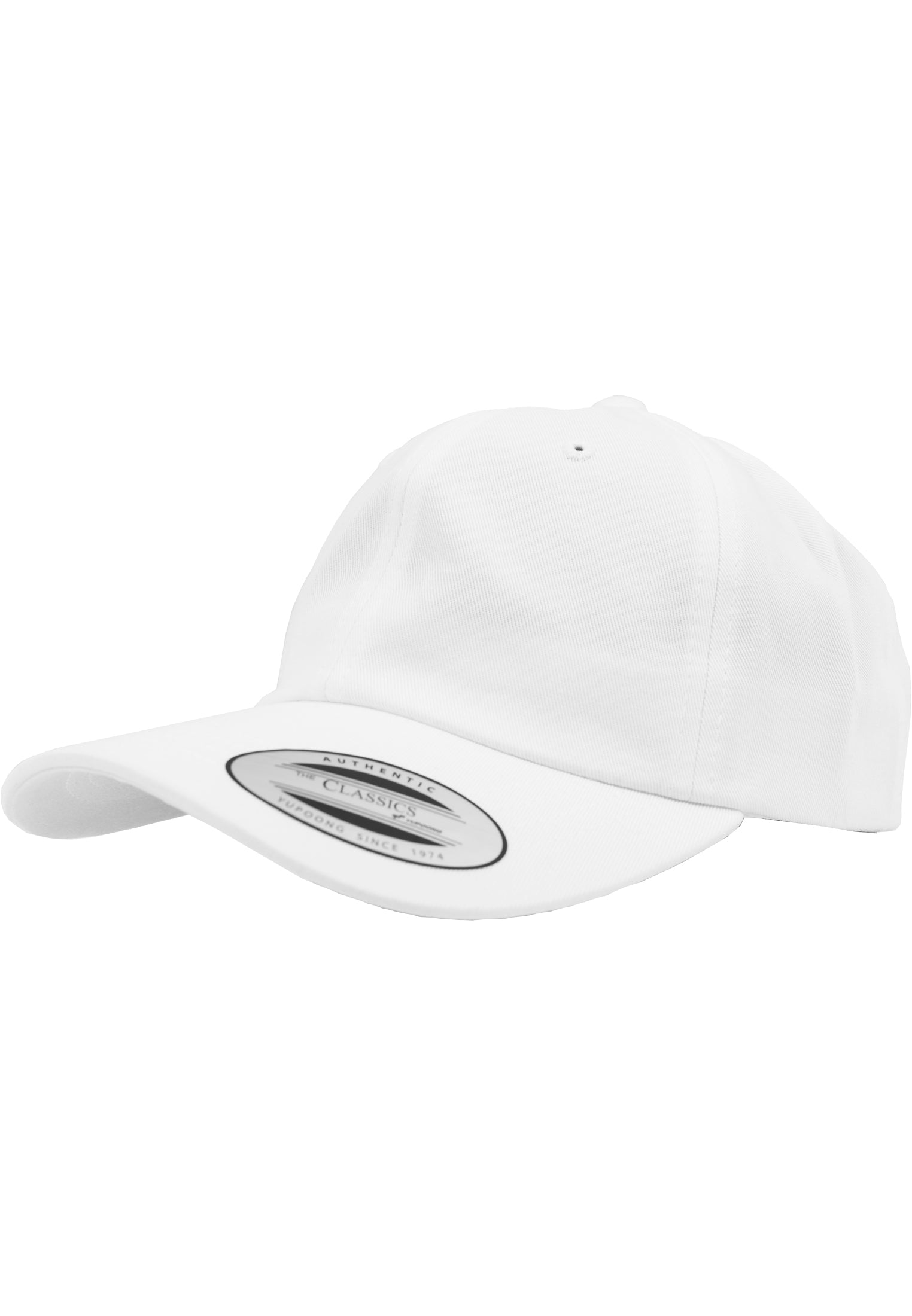 Low Profile Cotton Twill - White - Headz Up 