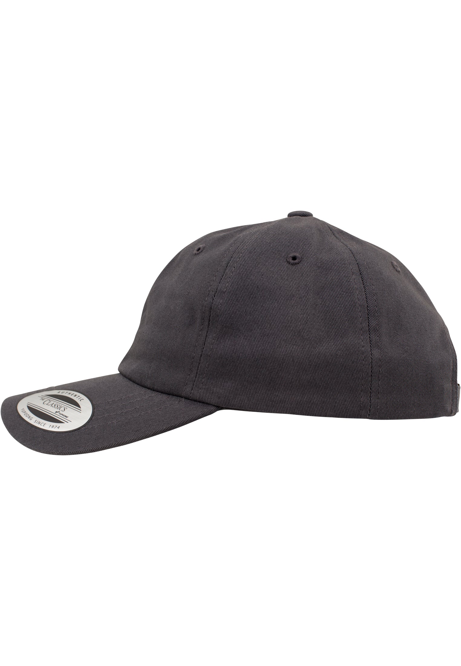 Low Profile Cotton Twill - Dark Grey - Headz Up 