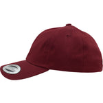 Low Profile Cotton Twill - Maroon - Headz Up 