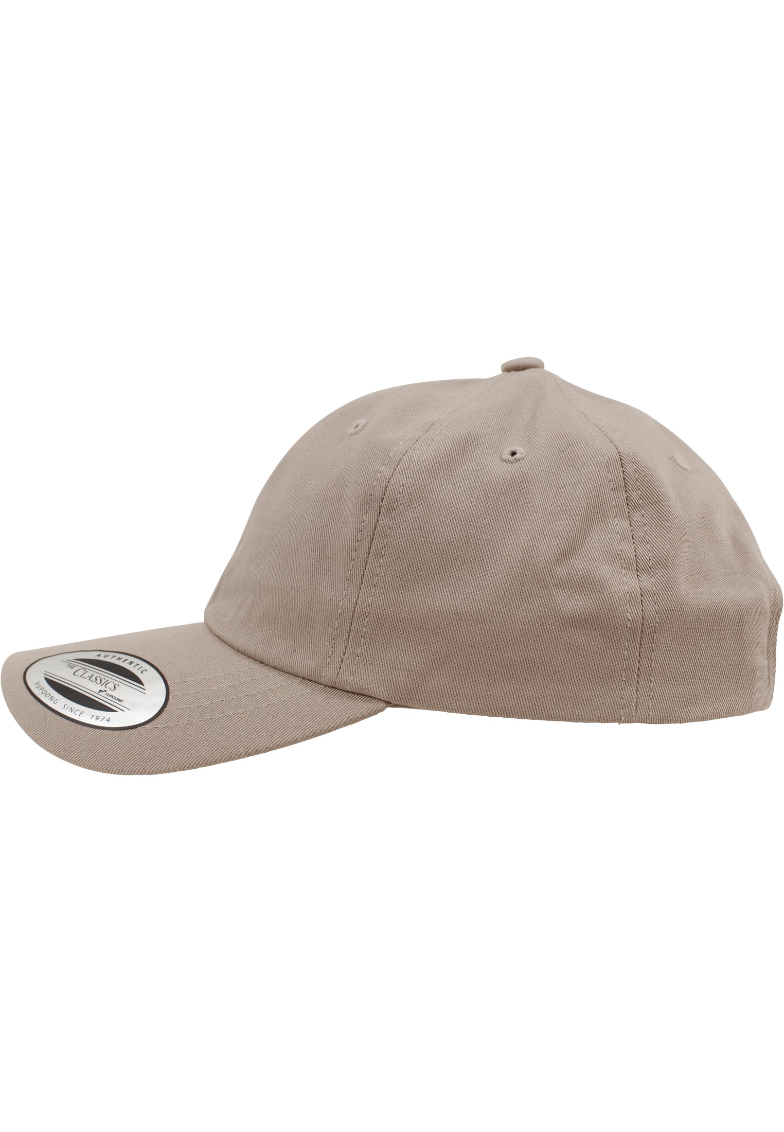 Low Profile Cotton Twill - Khaki - Headz Up 