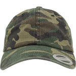 Low Profile Camo Washed Cap - Headz Up 