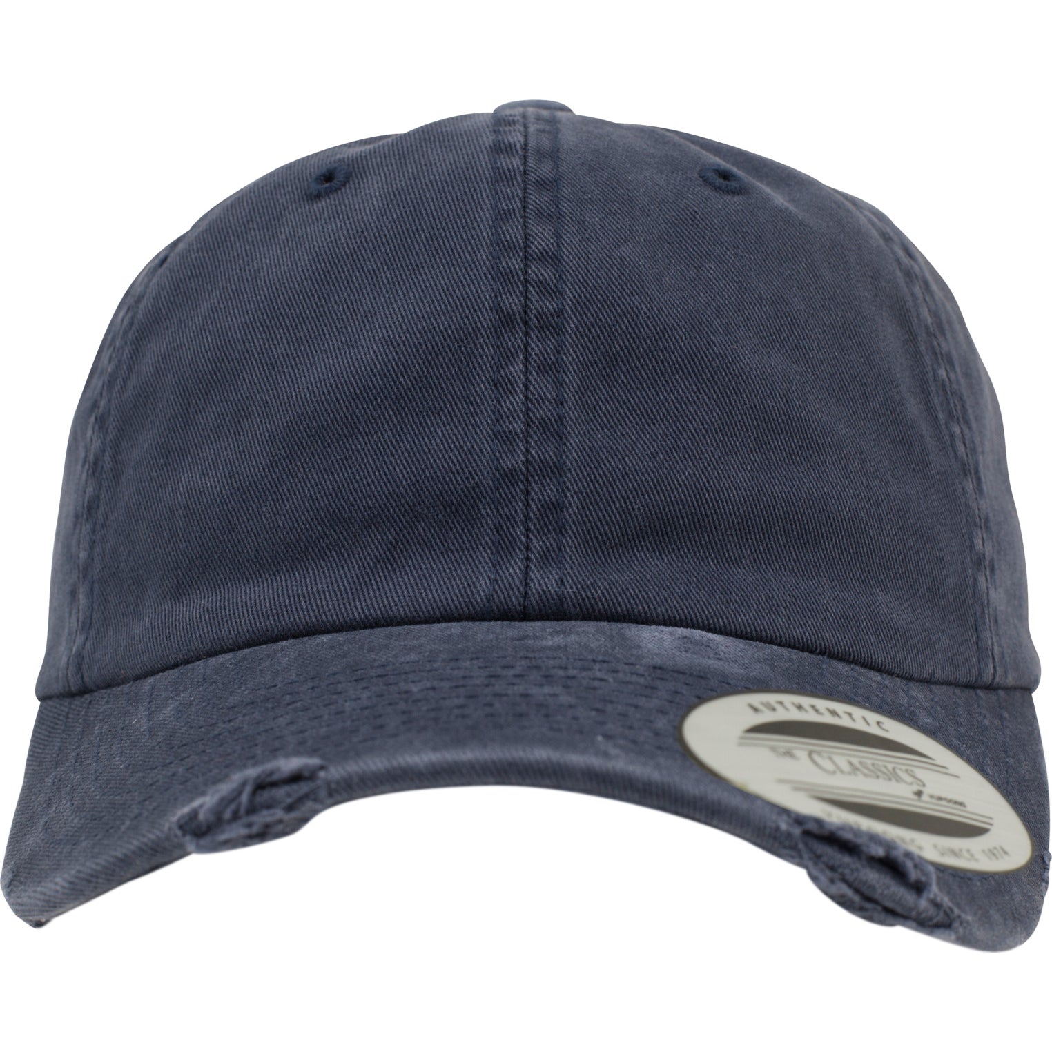 Low Profile Destroyed Cap - Navy - Headz Up 