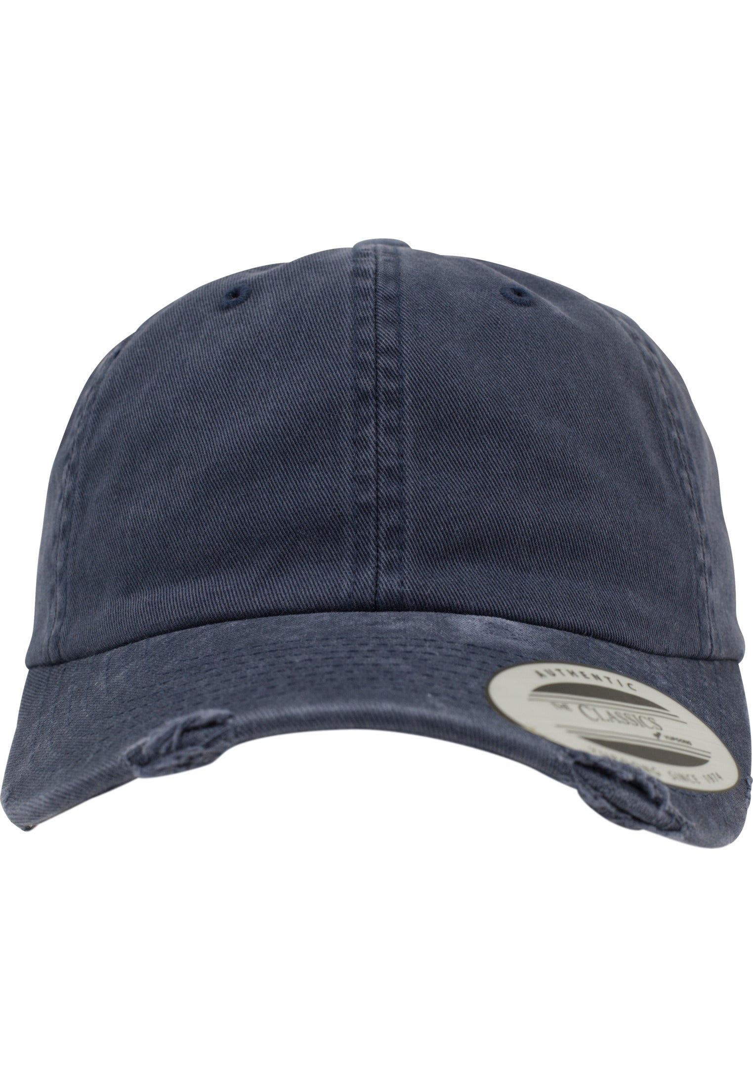 Low Profile Destroyed Cap - Navy - Headz Up 
