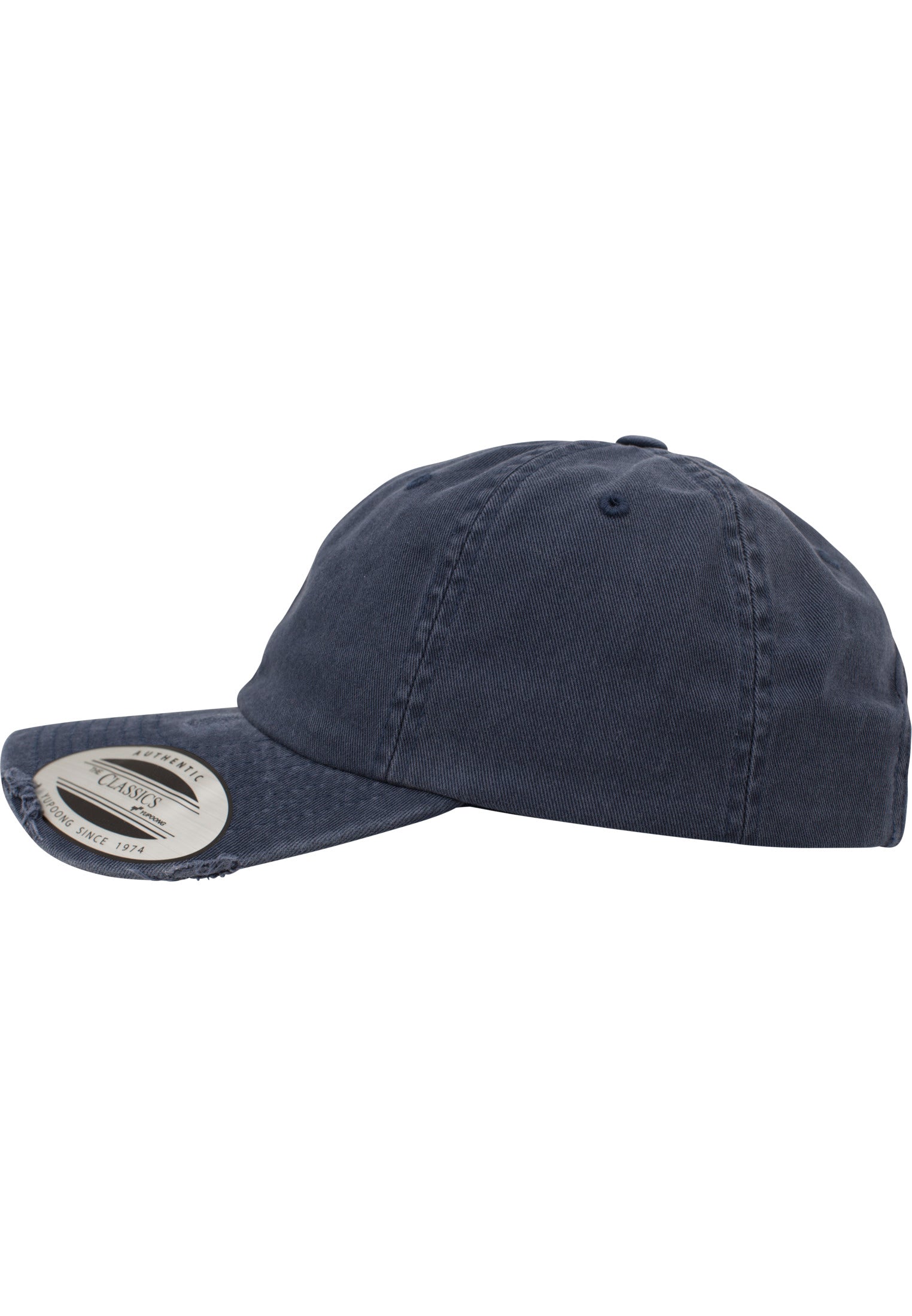 Low Profile Destroyed Cap - Navy - Headz Up 