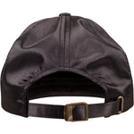 Low Profile Satin Cap - Black - Headz Up 