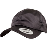 Low Profile Satin Cap - Black - Headz Up 