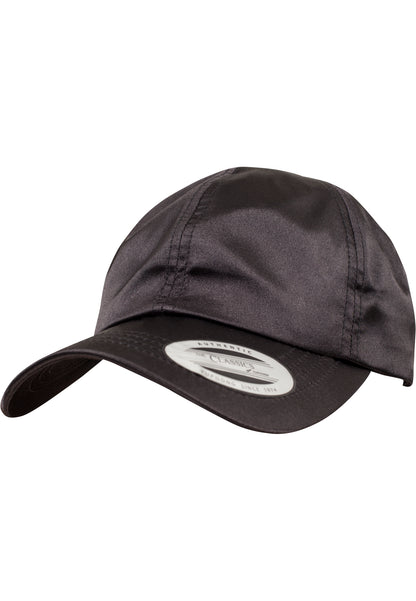 Low Profile Satin Cap - Black - Headz Up 