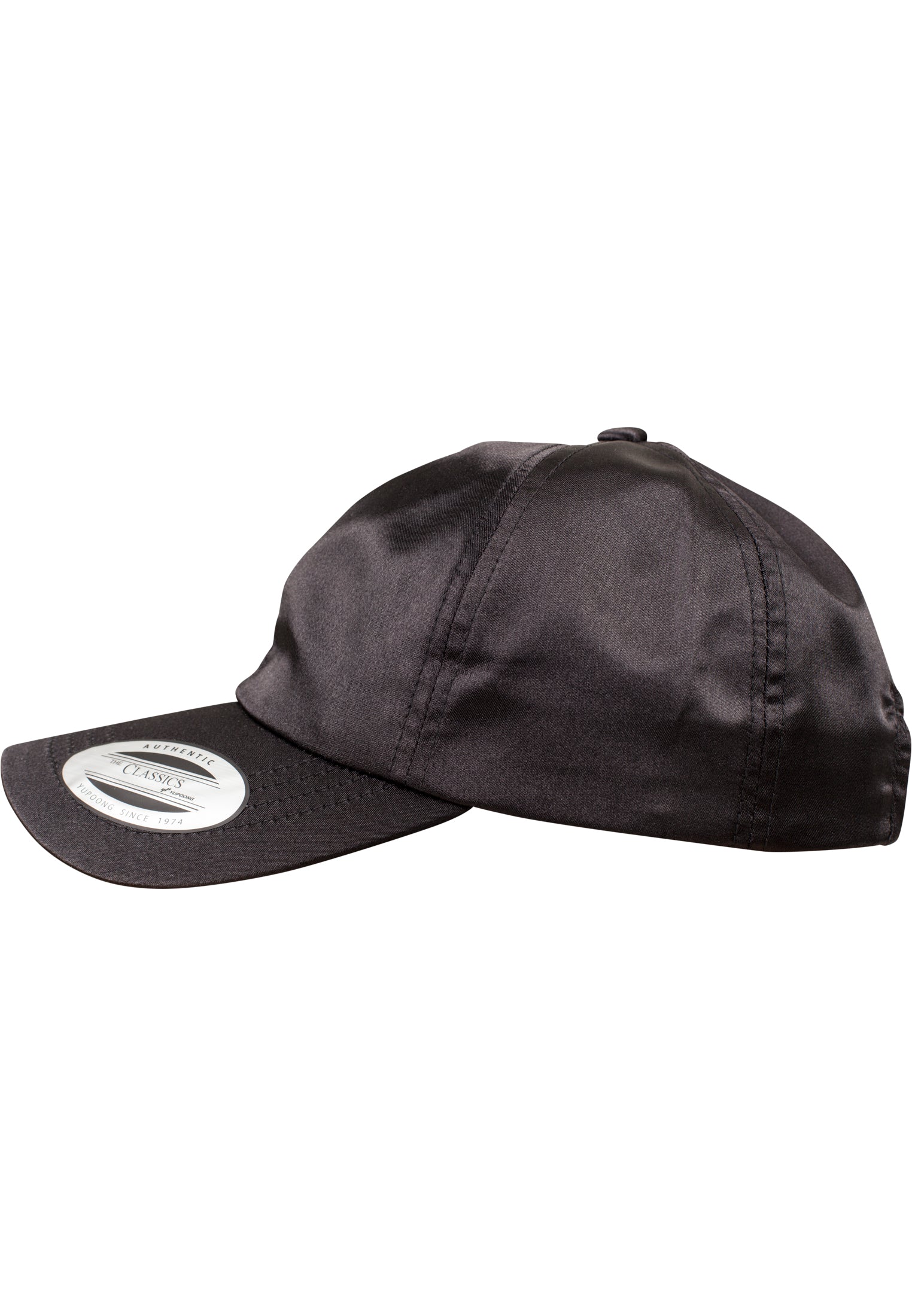 Low Profile Satin Cap - Black - Headz Up 