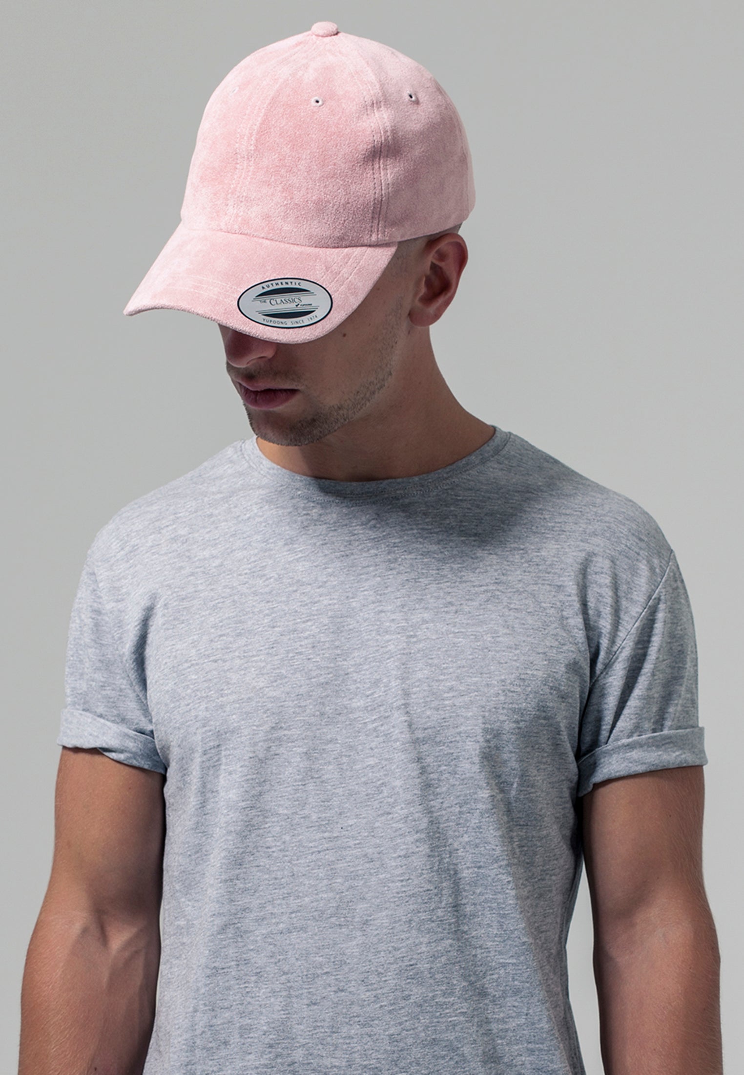 Low Profile Velours Cap - Light Rose - Headz Up 