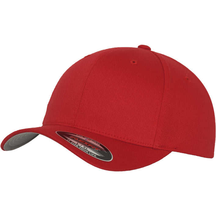 Flexfit Cap - Red - Headz Up 