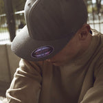 Flexfit Flat Visor (fitted) - Black - Headz Up 