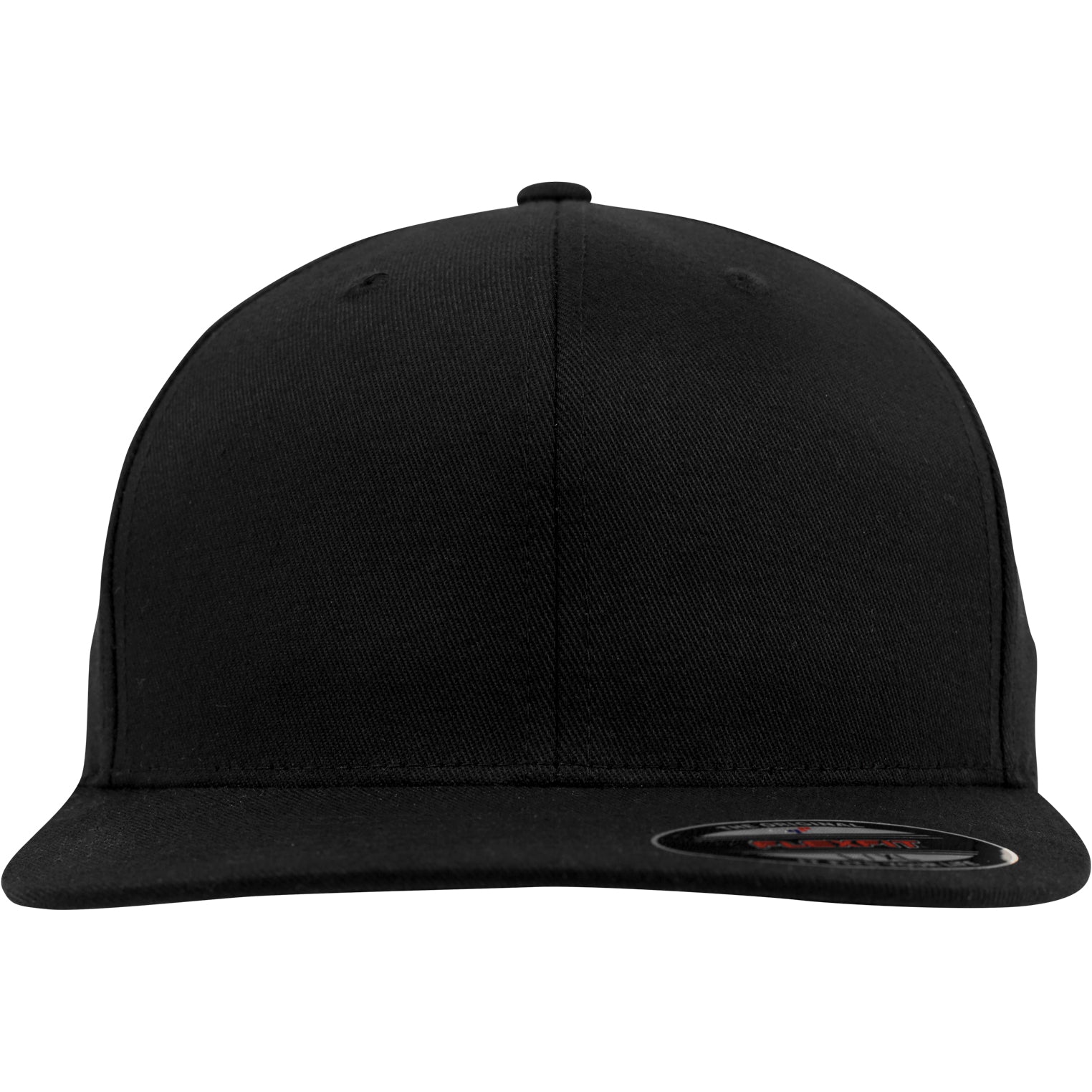 Flexfit Flat Visor (fitted) - Black - Headz Up 