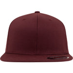 Flexfit Flat Visor (Fitted) - Maroon - Headz Up 
