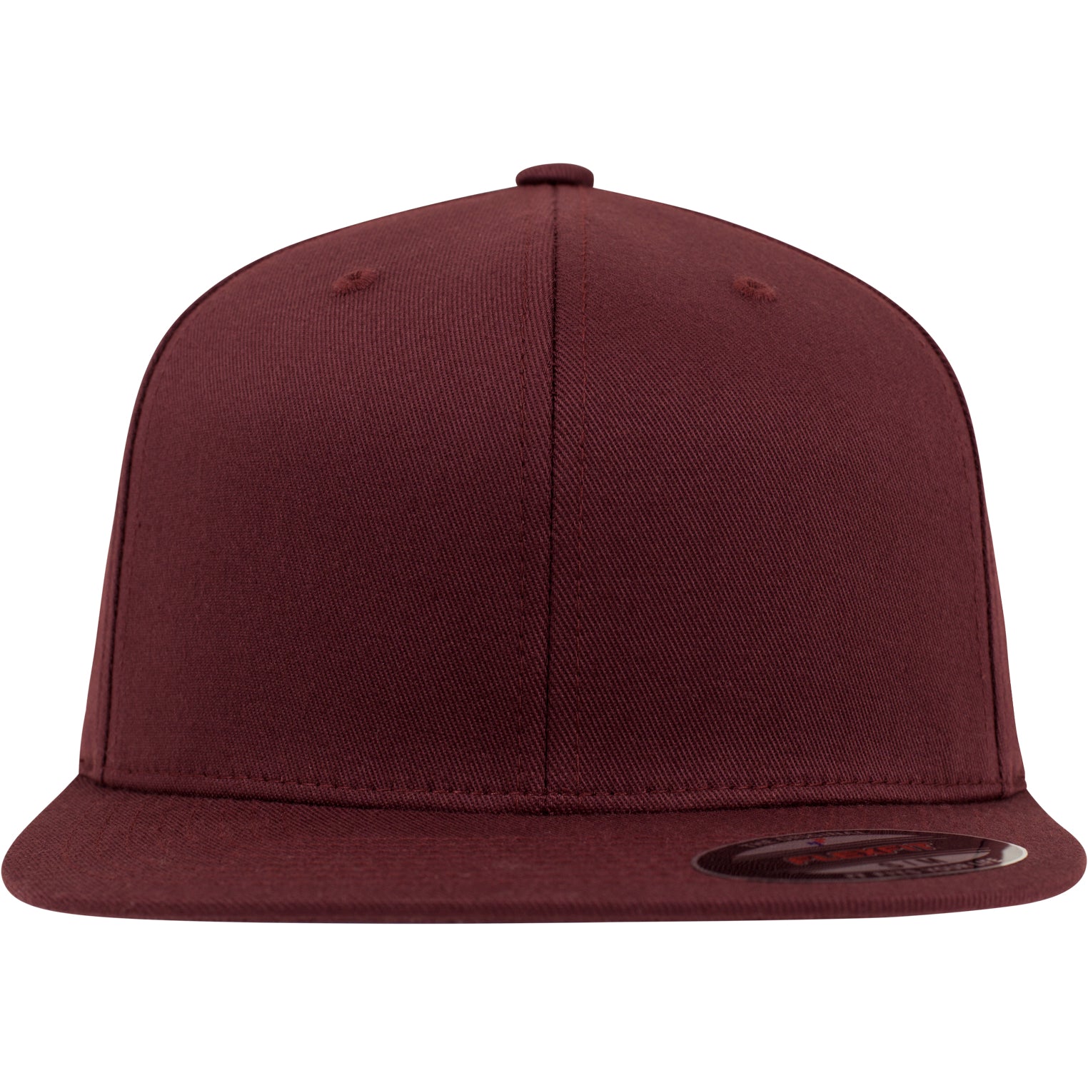 Flexfit Flat Visor (Fitted) - Maroon - Headz Up 