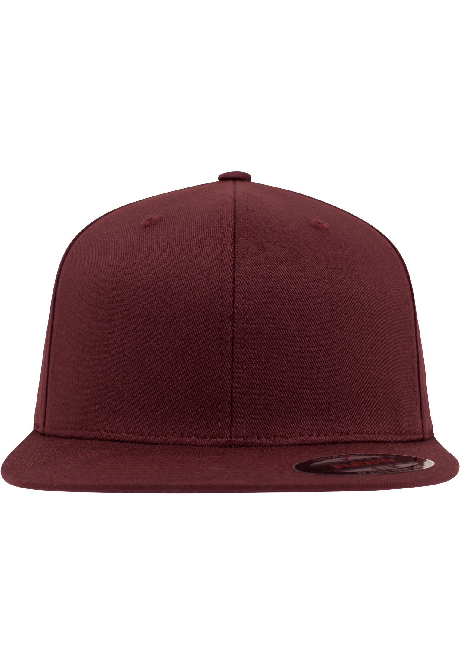 Flexfit Flat Visor (Fitted) - Maroon - Headz Up 