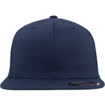Flexfit Flat Visor (Fitted) - Navy - Headz Up 