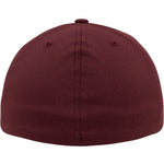 Flexfit Flat Visor (Fitted) - Maroon - Headz Up 