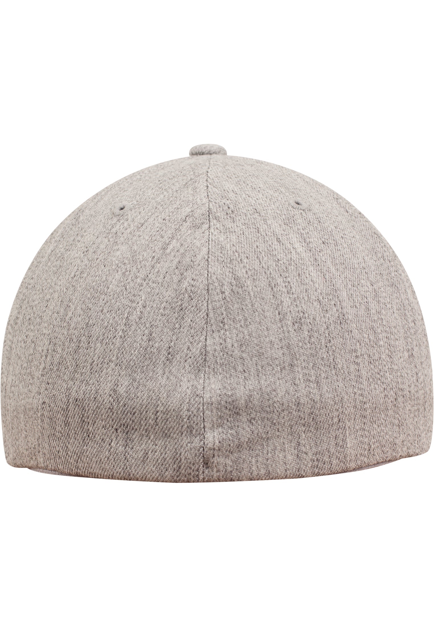Flexfit Flat Visor (Fitted) - Heather Grey - Headz Up 