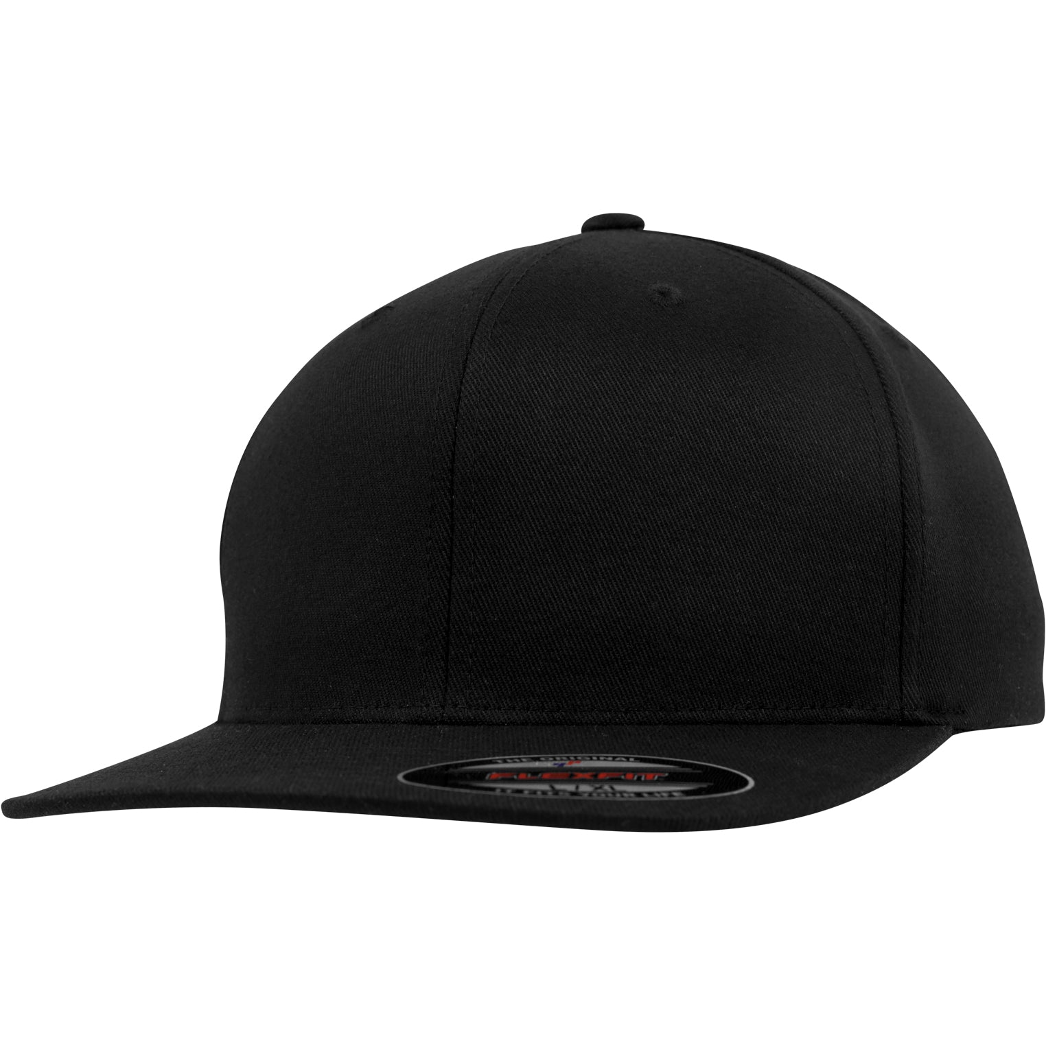 Flexfit Flat Visor (fitted) - Black - Headz Up 