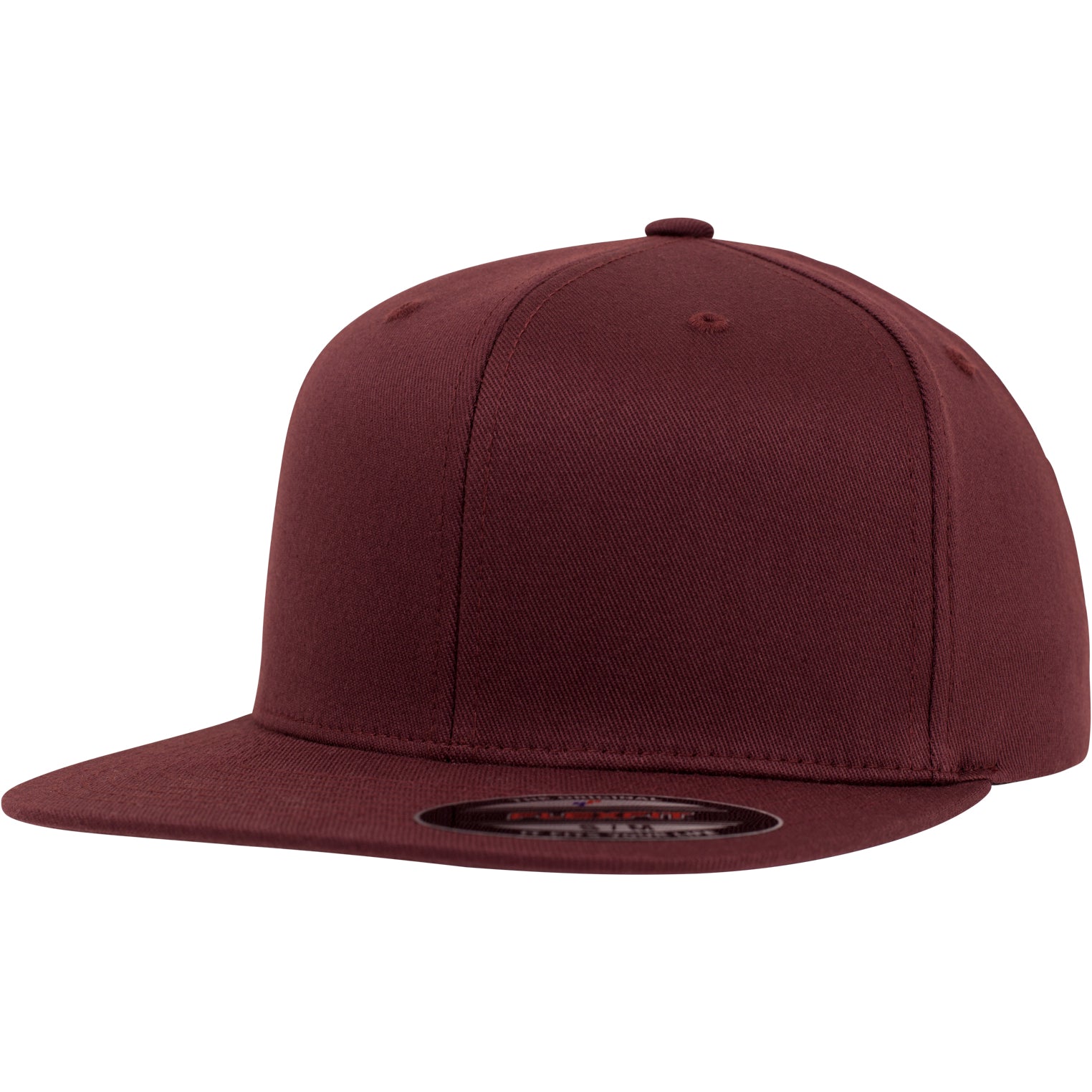 Flexfit Flat Visor (Fitted) - Maroon - Headz Up 